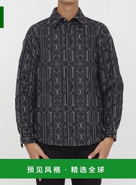 1h可退 香港直邮Palm Angels 棕榈天使 男士 长袖图案夹克 PMEA25