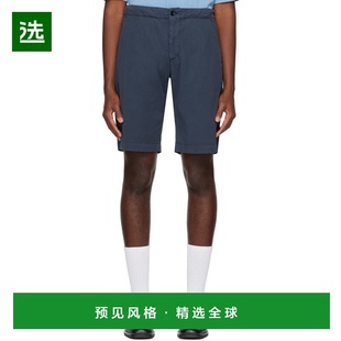 1h可退 香港直邮Aspesi 男士 海军蓝百慕大短裤 S3ACQ21M256