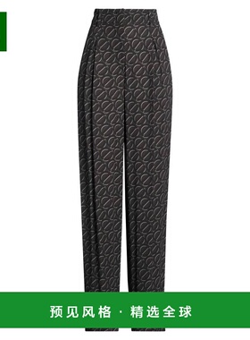 1h可退 香港直邮Iceberg 冰山 女士 休闲长裤 black黑色 舒适时尚