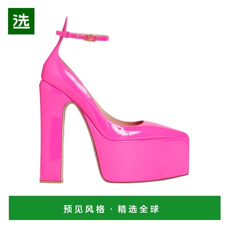 香港直邮Valentino 徽标高跟鞋 76I-G70005华伦天奴
