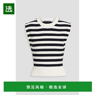 1h可退 香港直邮VERONICA BEARD 女士 Vera 条纹棉质背心 J2406KC