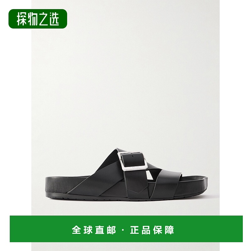 香港直邮LOEWE 罗意威 男士 露趾拖鞋 M816465X46新款