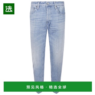 香港直邮DONDUP 男士牛仔裤 UP434DFE286ULC9800 SS2025 蓝色