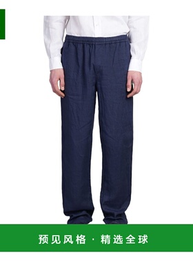 1h可退 香港直邮Aspesi 男士 VENTURA PANTS 蓝色灯芯绒裤 S5ACP1