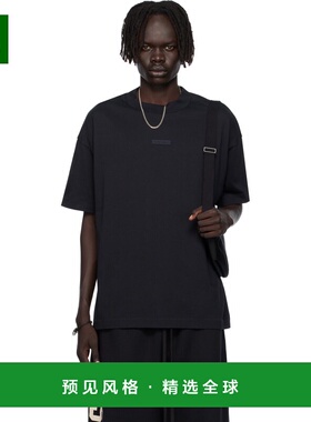 1h可退 香港直邮Essentials 男士 黑色 Classic Fit T 恤 125SP25