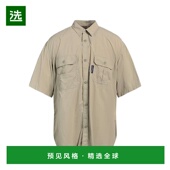 香港直邮comme 男士 des 1h可退 garcons 川久保玲 纯色衬衫