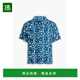 1h可退 香港直邮Frescobol Carioca 男士 Roberto 印花亚麻衬衫 2