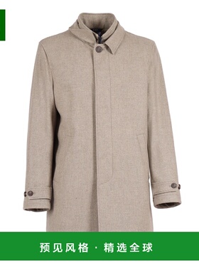 香港直邮FAY 男士大衣 NAM62510160WGZC401 SS2026 米白色 Easy M