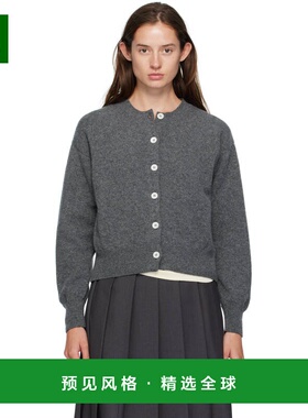 1h可退 香港直邮DAUGHTER 女士 灰色 Ada Crewneck 开衫 HKN03901