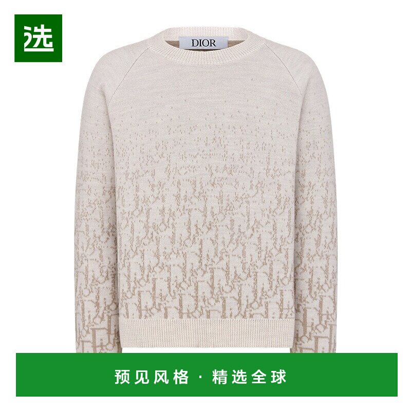 香港直邮Dior 圆领长袖毛衣 5SBM24PULE迪奥