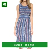 美国直邮 Crosby Derek 1h可退 Lam 女士流苏迷你连衣裙 多