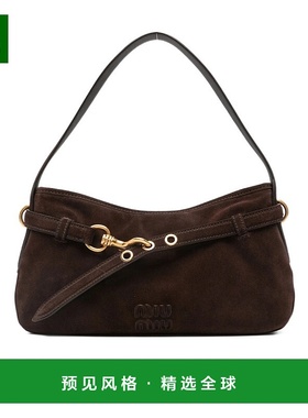 香港直邮Miu Miu 拉链单肩包 5BC1822CSS手提包