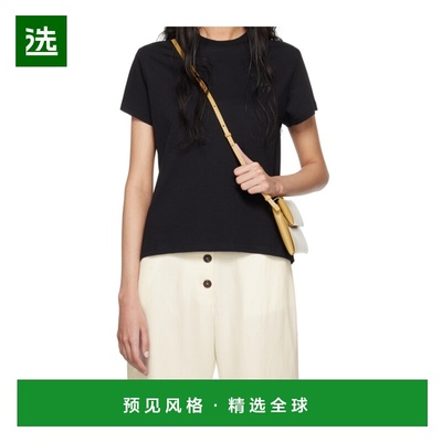 香港直邮STUDIO NICHOLSON 女士T恤 MARINESNW1619BLACK短袖