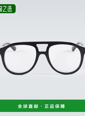 1h可退 香港直邮Gucci 古驰 男士 飞行员眼镜 000919 black黑色