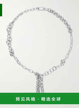 1h可退 香港直邮Laura Lombardi 女士 Lega 镀白金项链 NL25LEG16