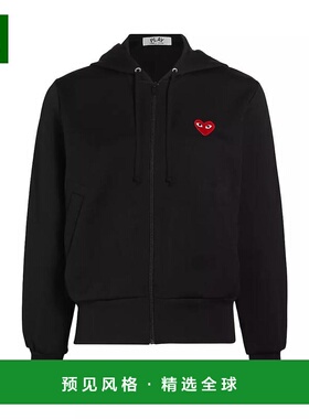 1h可退 【美国直邮】Comme des Garçons PLAY Heartplay 连帽卫衣