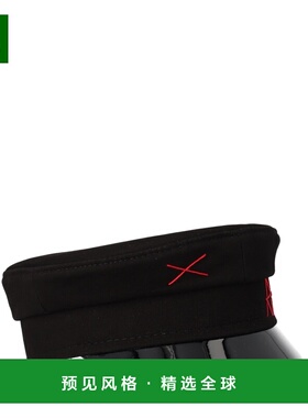 1h可退 香港直邮Ruslan Baginskiy 女士 黑色棉帽子 KPC033PS26CB