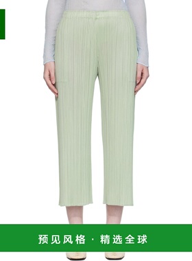 1h可退 香港直邮Pleats Please Issey Miyake 女士 绿色 Monthly
