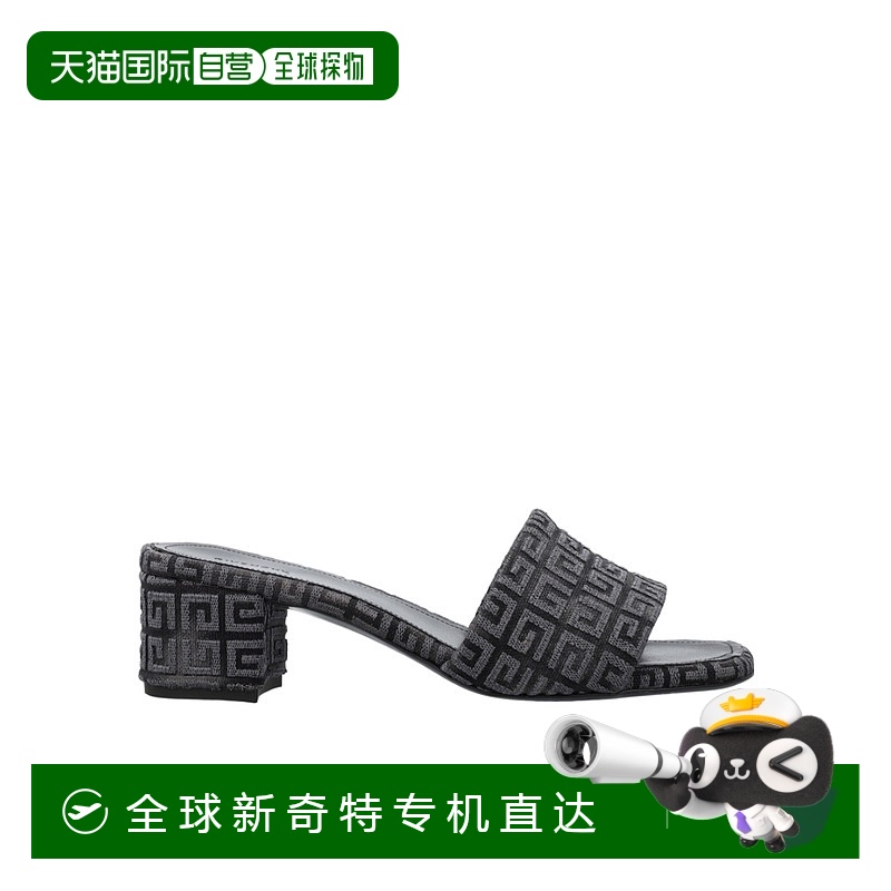 香港直邮Givenchy 方头高跟凉鞋 BE3080E1XX纪梵希牛皮