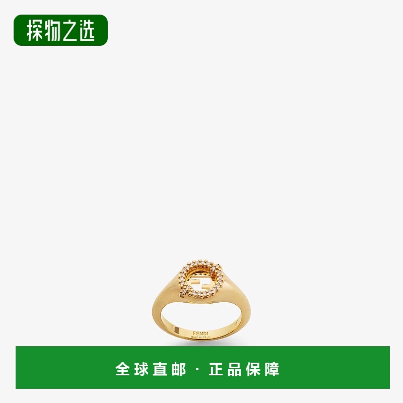 1h可退 欧洲直邮FENDI 芬迪 25秋冬 8AL084ATEPF089U 女士 戒指 F