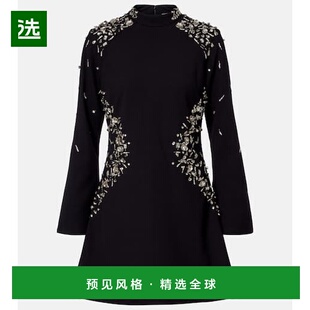 crêpe 1h可退 Carla 女士 精饰迷你连衣裙 香港直邮Simkhai