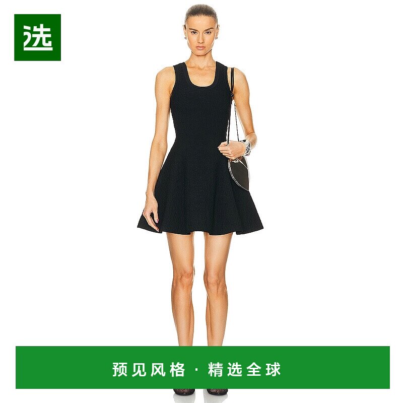 1h可退 香港直邮AlaÏa 女士 鳄鱼纹连衣裙 AA9R23985M840性感