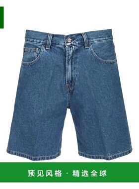 香港直邮CARHARTT 男士短裤 I0348690160 AW2025 蓝色 Nolan  Cot