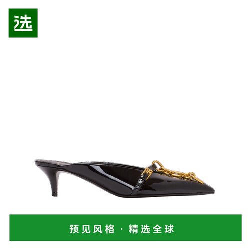 香港直邮Balmain 尖头穆勒鞋 FN1UR155LPAT