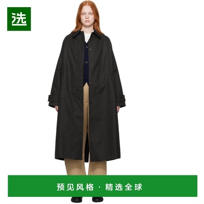 1h可退 香港直邮Studio Nicholson 女士 黄褐色 Holin 风衣 HOLIN