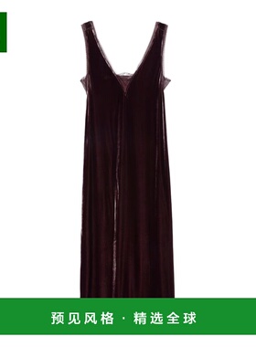 香港直邮ZADIG & VOLTAIRE 女士连衣裙 WWDR02571BURGUNDY