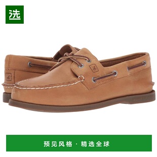 1h可退 【美国直邮】sperry 男士 时尚休闲鞋皮鞋进口真皮经典轻
