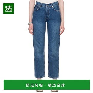 蓝色 女士 Benson 直筒裤 A0610010 香港直邮ANINE 牛仔裤 BING