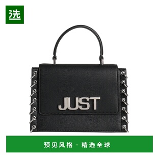 1h可退 香港直邮Just Cavalli 就是卡沃利 女士 手袋 black黑色