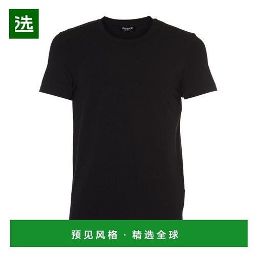 1h可退 香港直邮Dondup 短袖圆领T恤 US221JS0125UZ