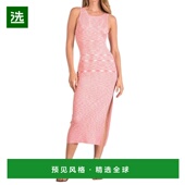 粉白色 Maxi 美国直邮 1h可退 Cut ELAN Twist Dress Back Out