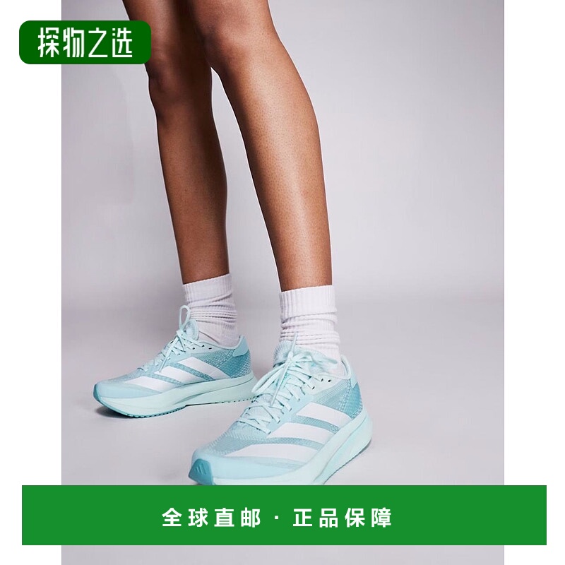 1h可退 香港直邮adidas 阿迪达斯 女士 Running Adizero SL2 蓝色