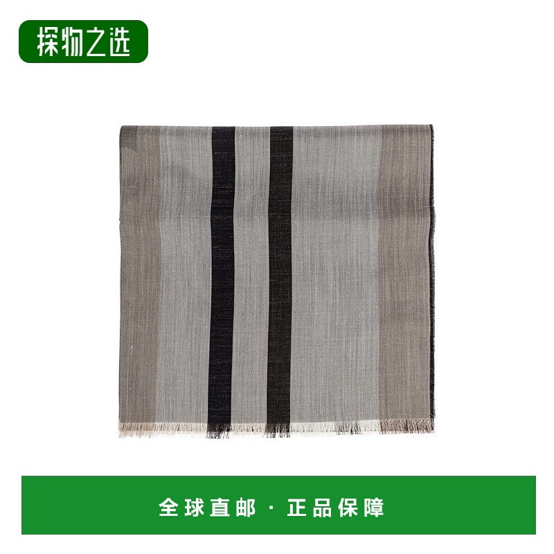 欧洲直邮SALVATORE FERRAGAMO 男士围巾520120STBIGLOGO776137STO