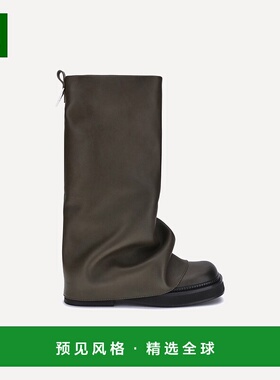 1h可退 香港直邮The Attico 女士 绿色靴子 251WSH00798LBT115AA