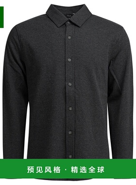 香港直邮VINCE 男士衬衫 M1268999A021CHA SS2026 灰色 Shirts