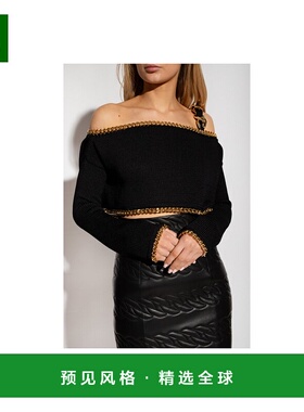 香港直邮Balmain 短款套衫 XF0KA045KB63针织衫