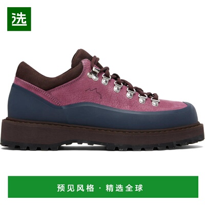 1h可退 香港直邮Diemme 男士 粉色 & 海军蓝 Cornaro Gomma 踝靴