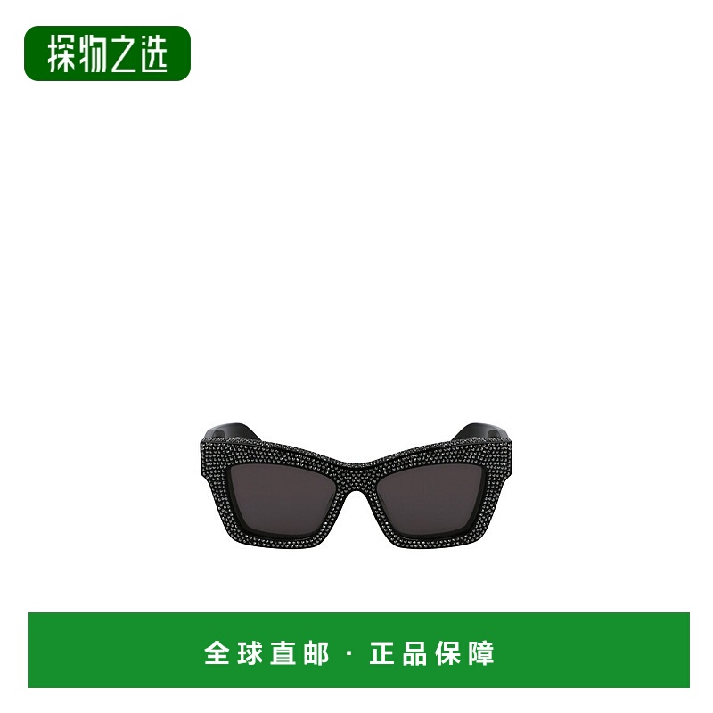 香港直邮Salvatore Ferragamo 几何框太阳镜 51H045