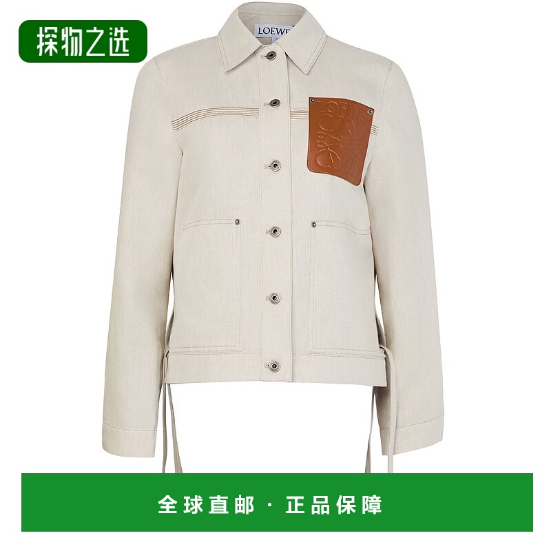 欧洲直邮LOEWE 罗意威 25秋冬  LOECMJ36BEI 女士 夹克