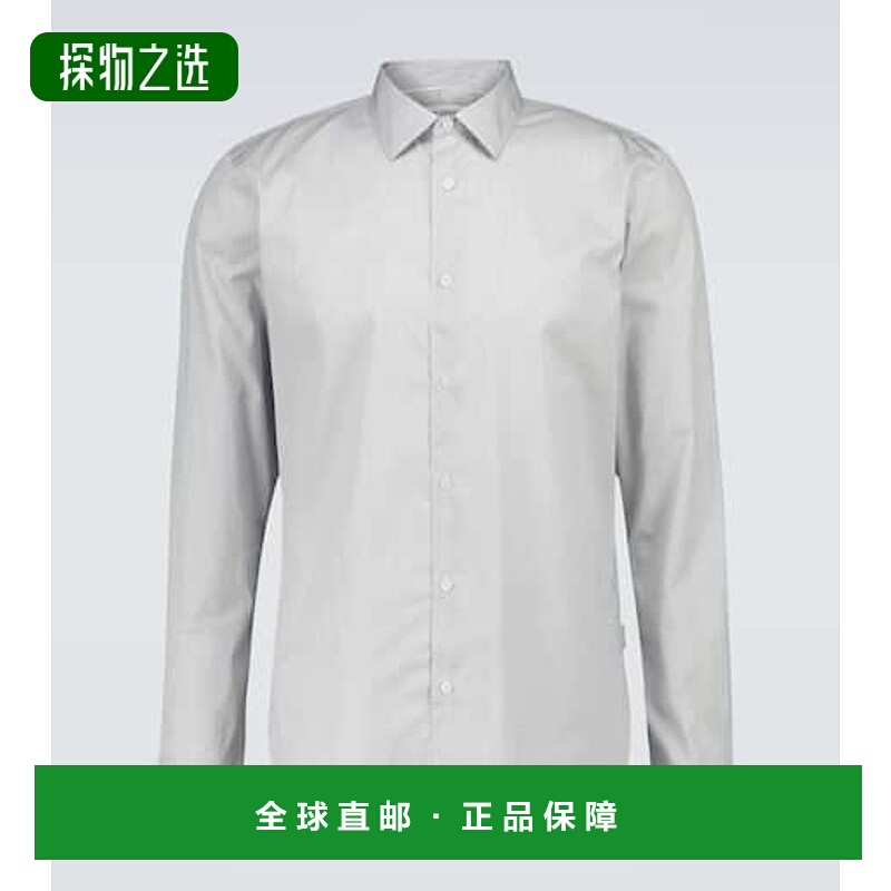 香港直邮Orlebar Brown 男士 Giles 条纹棉质衬衫 004097