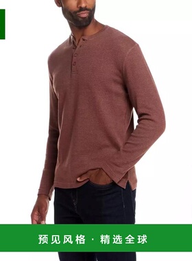 1h可退 【美国直邮】weatherproof vintage 男士 上装T恤亨利衫