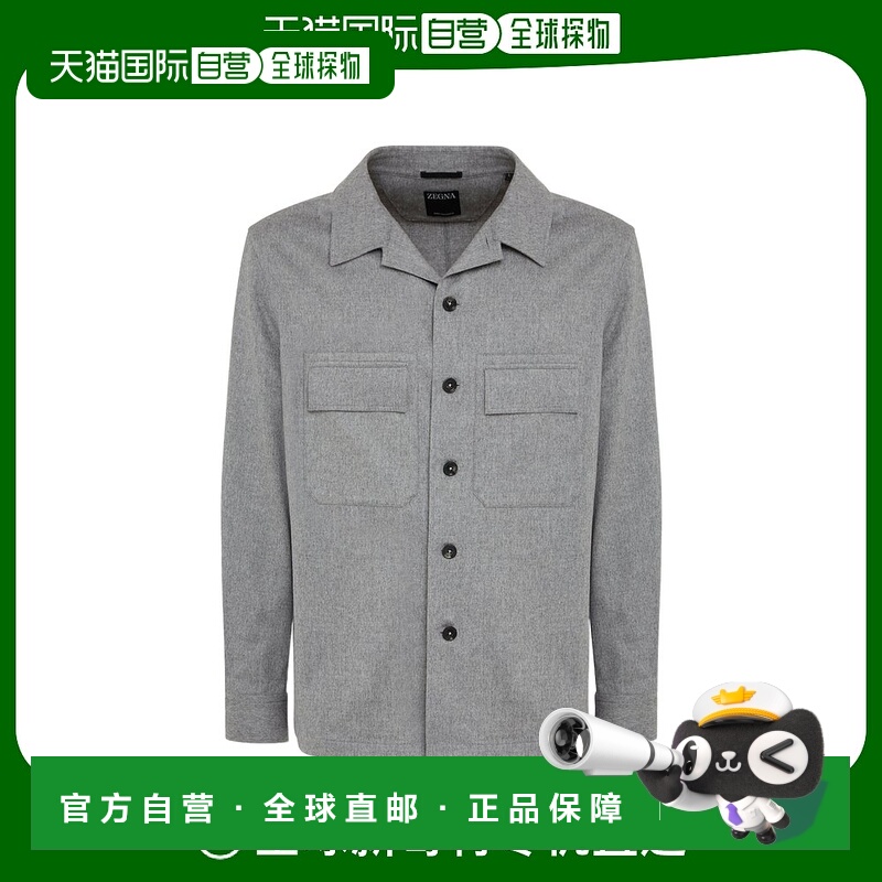 香港直邮Zegna 长袖衬衫 UEV46A8SOT6B