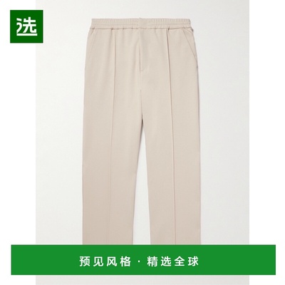 1h可退 香港直邮rag bone 瑞格布恩 男士 直筒棉混纺庞特布运动裤