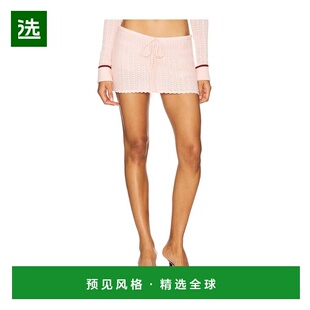 1h可退 香港直邮Danielle Guizio 女士 Mia 迷你半身裙 S25308S05