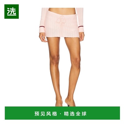 1h可退 香港直邮Danielle Guizio 女士 Mia 迷你半身裙 S25308S05