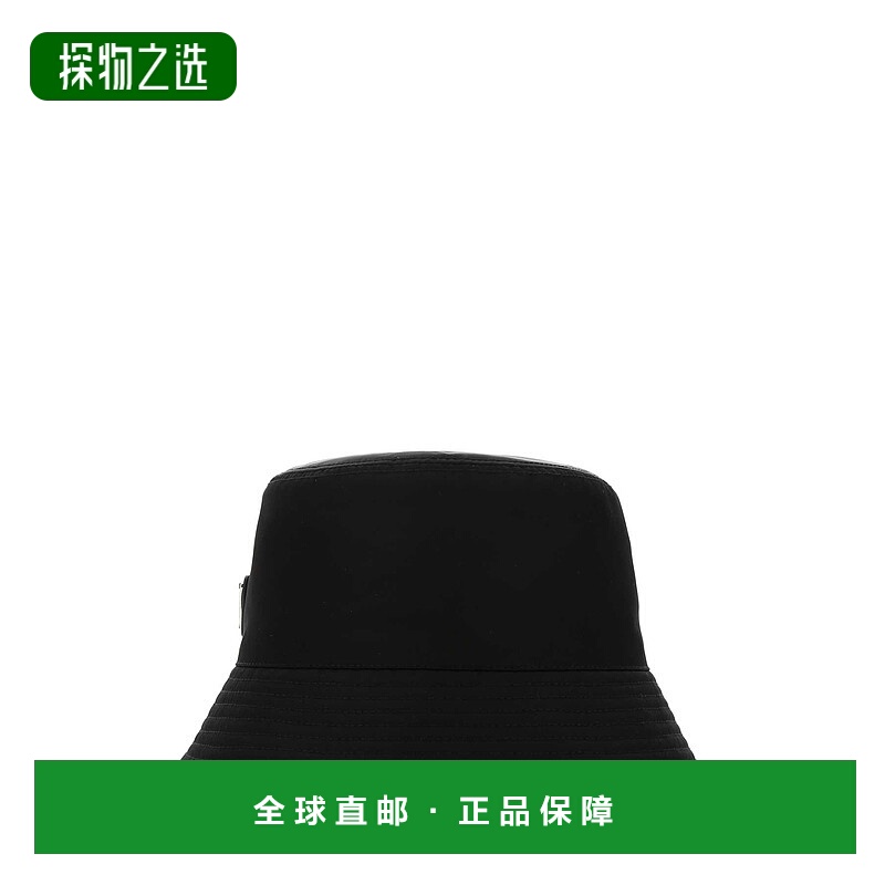 香港直邮Prada 普拉达 男士 RE-NYLON 黑色帽子 2HC1372DMIF00